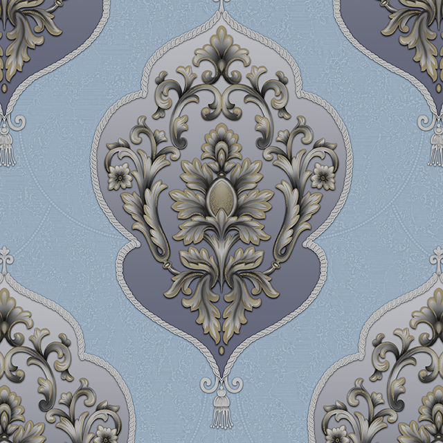 Mk521 seriyali zamonaviy Damask dizayn fon rasmi