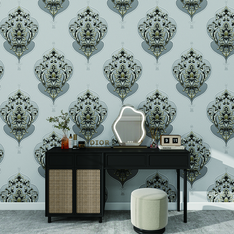 Mk521 seriyali zamonaviy Damask dizayn fon rasmi